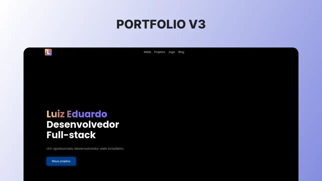 Cover image to show the Portfólio 2022 project